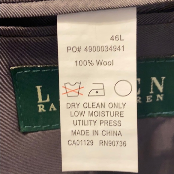 Mint Ralph Lauren Two Piece Wool Suit - Picture 3 of 6